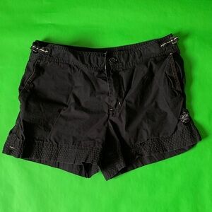 Nautica Women's Black Cargo Shorts